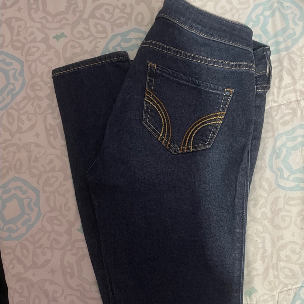 Hollister Dark Blue Skinny Jeans